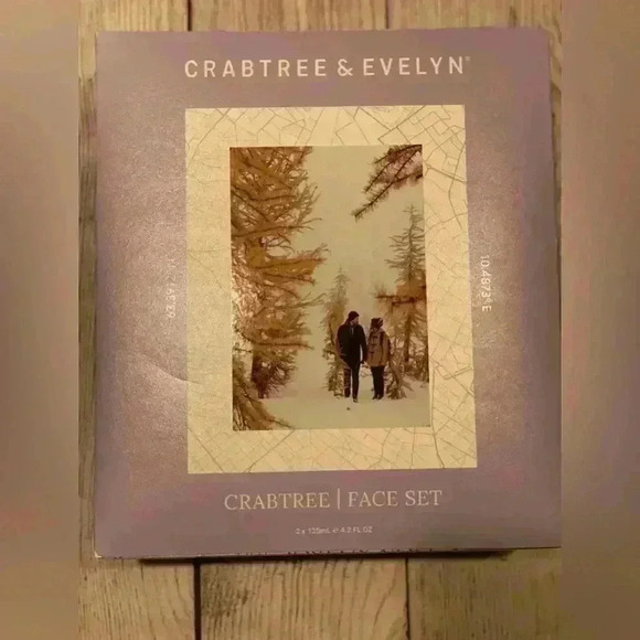 Crabtree & Evelyn Gift Box Face Set Renew Face Foam Aftershave Balm Brand New - Picture 1 of 1